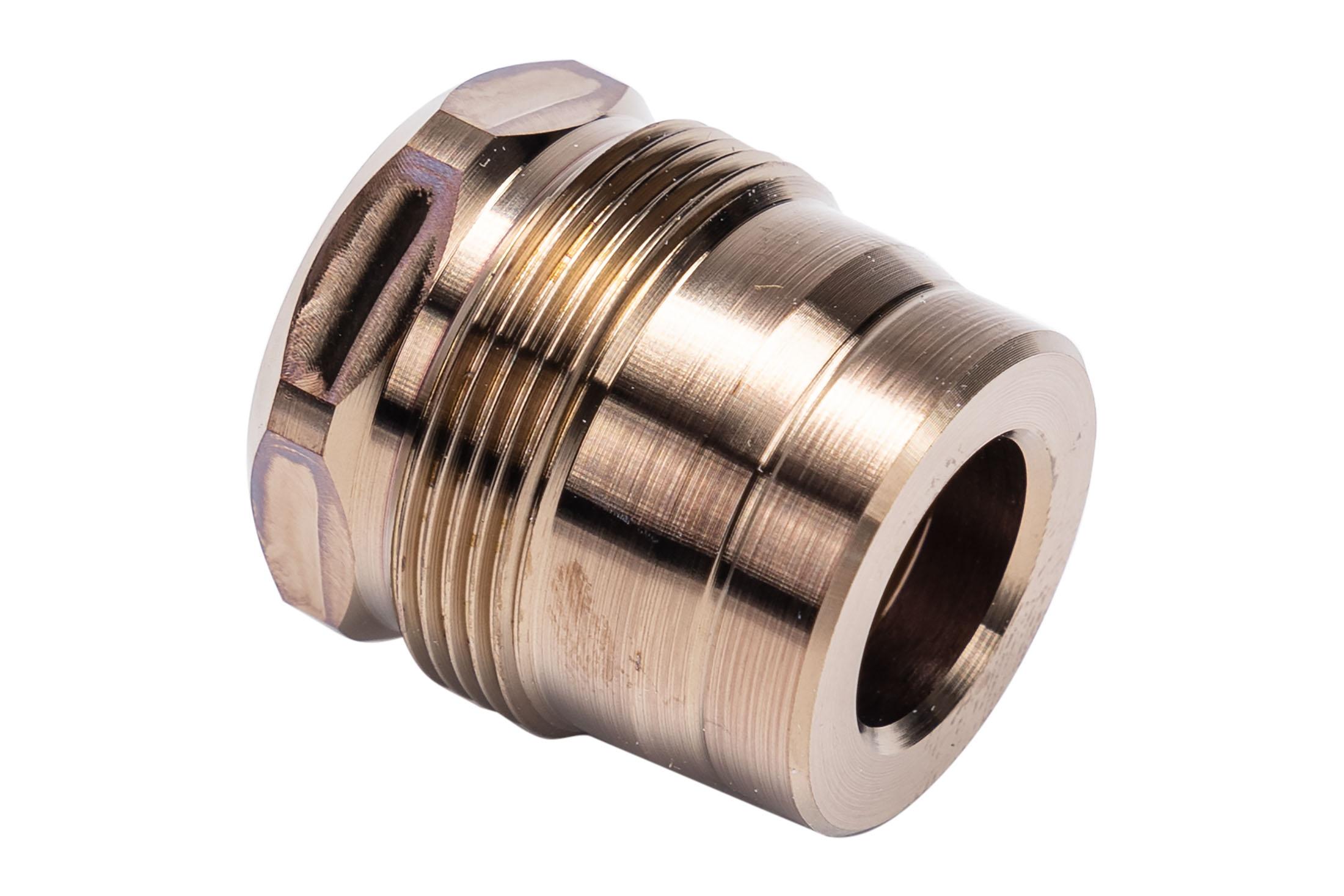 Rearden Muzzle Device - Mini - PB Mount - Square - 1/2x28 - Heat Treat